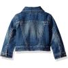 imageThe Childrens Place Baby Toddler Girls Basic Denim JacketChina Blue