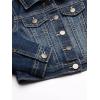imageThe Childrens Place Baby Toddler Girls Basic Denim JacketChina Blue