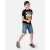 imageThe Childrens Place Boys Double Buckle Slip on Slide SandalsBlack