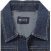 imageThe Childrens Place Girls Basic Denim JacketDk Stone