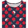 imageThe Childrens Place Girls Short Sleeve Fashion Skater DressApple