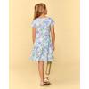 imageThe Childrens Place Girls Short Sleeve Fashion Skater DressButterfly Garden