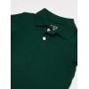 imageThe Childrens Place baby boys Fashion Color Short Sleeve Pique PoloSpruce Shade Single
