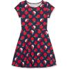 imageThe Childrens Place Girls Short Sleeve Fashion Skater DressApple