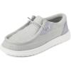 imageThe Childrens PlaceBoys Casual Slip On ShoesGrey CanvasBig Kid1