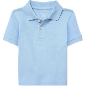 imageThe Childrens Place Baby Boys and Toddler Boys Short Sleeve Pique Polo Brook 69 MONTHS