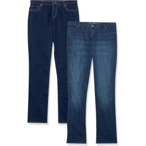 imageThe Childrens Place Girls Multipack Basic Skinny JeansDark Starry Night WashBlueberry Wash 2pack