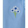 imageThe Childrens Place Baby Girls Short Sleeve Bodysuits MultipackBaby Blue Floral 5pack