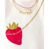 imageThe Childrens Place Baby Girls Short Sleeve Bodysuits MultipackStrawberry Red 5pack