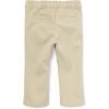 imageThe Childrens Place Baby Toddler Girls Bootcut Chino PantsSandy Single