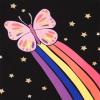 imageThe Childrens Place Toddler Girls Short Sleeve Multi Color Graphic TShirt 3 PackButterflyLadybugsUnicorns 3pack