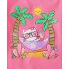 imageThe Childrens Place Toddler Girls Short Sleeve Multi Color Graphic TShirt 3 PackCat HammockSummer FunIce Cream 3pack