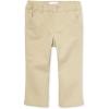 imageThe Childrens Place Baby Toddler Girls Bootcut Chino PantsSandy Single