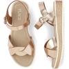 imageThe Childrens Place Girls Platform SandalRose Gold Flatform