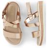 imageThe Childrens Place Girls Baby Toddler Sporty Sandal with Adjustable StrapsRose Gold