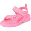 imageThe Childrens Place Girls Baby Toddler Sporty Sandals with Adjustable StrapsPink