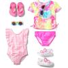 imageThe Childrens Place Girls Baby Toddler Everyday Slide Sandals with BackstrapWhite Paint Splatter