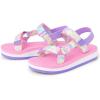 imageThe Childrens Place Girls Sporty Sandal with Adjustable StrapTie Dye Multi