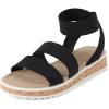 imageThe Childrens Place Girls Open Toe Flat SandalsBlack