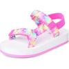 imageThe Childrens Place Girls Sporty Sandal with Adjustable StrapPink Multi