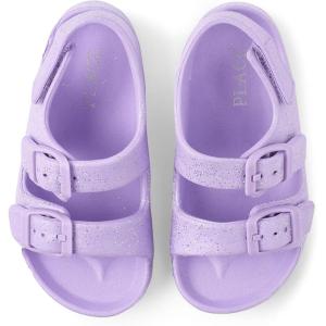 imageThe Childrens Placeand Toddler Girls SlidesPurple Glitter