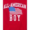 imageThe Childrens Place Baby and Toddler Boys All Holidays Short Sleeve Graphic TShirts MultipackAllamerican 3pack