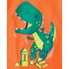 imageThe Childrens Place Baby and Toddler Boys Dino Short Sleeve Graphic TShirts MultipackDinosTrex Play 2pack