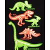 imageThe Childrens Place Baby and Toddler Boys Dino Short Sleeve Graphic TShirts MultipackEdu DinoDad DinosDino Skate 3pack