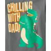 imageThe Childrens Place Baby and Toddler Boys Dino Short Sleeve Graphic TShirts MultipackEdu DinoDad DinosDino Skate 3pack