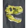 imageThe Childrens Place Baby and Toddler Boys Dino Short Sleeve Graphic TShirts MultipackIguanaCamo DinoSmart Cool 3pack