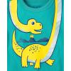 imageThe Childrens Place Baby and Toddler Boys Dino Short Sleeve Graphic TShirts MultipackNight DinosDinoTriceratops 3pack
