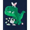 imageThe Childrens Place Baby and Toddler Boys Dino Short Sleeve Graphic TShirts MultipackVolcanoEasterCamo Dinos 3pack
