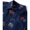 imageThe Childrens Place Baby Boys Short Sleeve Button Down ShirtAmerica Monster Trucks