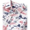 imageThe Childrens Place Baby Boys Short Sleeve Button Down ShirtUsa Road Trip