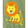 imageThe Childrens Place Baby and Toddler Boys Animal Short Sleeve Graphic TShirts MultipackRoarTigerLion 3pack