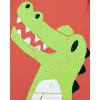 imageThe Childrens Place Baby and Toddler Boys Animal Short Sleeve Graphic TShirts MultipackSharkCrocodileTigerTucan 4pack