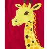 imageThe Childrens Place Baby and Toddler Boys Animal Short Sleeve Graphic TShirts MultipackTigerGirafeSharkAlligator 4pack