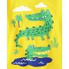 imageThe Childrens Place Baby and Toddler Boys Animal Short Sleeve Graphic TShirts MultipackTigerGirafeSharkAlligator 4pack
