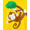imageThe Childrens Place Baby and Toddler Boys Animal Short Sleeve Graphic TShirts MultipackTigerMonkeyGiraffeSharks 4pack