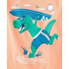 imageThe Childrens Place Baby and Toddler Boys Animal Short Sleeve Graphic TShirts MultipackTurtleSharksDino Surf 3pack