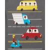 imageThe Childrens Place Baby and Toddler Boys Vehicle Short Sleeve Graphic TShirts MultipackCarsBoatAirport 3pack