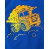 imageThe Childrens Place Baby and Toddler Boys Vehicle Short Sleeve Graphic TShirts MultipackDump TruckRacersTrains 3pack