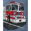 imageThe Childrens Place Baby and Toddler Boys Vehicle Short Sleeve Graphic TShirts MultipackFiretruckDiggerTruck 3pack