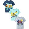 Digger/Monster Truck/Racecar 3-pack
