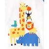imageThe Childrens Place Baby Boys and Toddler Short Sleeve Crew Neck TeesZoo Critter 4pack