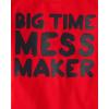 imageThe Childrens Place Baby and Toddler Boys Assorted Everyday Short Sleeve Graphic TShirts MultipackHandsomeMess MakerMamas Boy 3pack