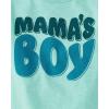 imageThe Childrens Place Baby and Toddler Boys Assorted Everyday Short Sleeve Graphic TShirts MultipackHandsomeMess MakerMamas Boy 3pack