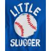 imageThe Childrens Place Baby and Toddler Boys Assorted Everyday Short Sleeve Graphic TShirts MultipackPlay BallKickLittle Slugger 3pack