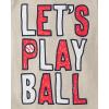 imageThe Childrens Place Baby and Toddler Boys Assorted Everyday Short Sleeve Graphic TShirts MultipackPlay BallKickLittle Slugger 3pack