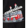 imageThe Childrens Place Baby and Toddler Boys Assorted Everyday Short Sleeve Graphic TShirts MultipackPlay RepeatFiretruckBaseball 3pack